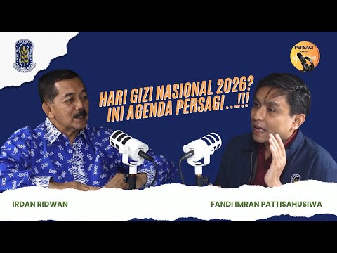 Hari Gizi Nasional 2026?? Ini Agenda PERSAGI Kabupaten Kendal!!! | PERSAGI Kabupaten Kendal PODCAST Eps. 16
